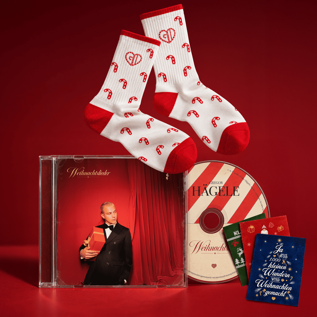 Weihnachtslieder CD+Socken+Kartenset Bundle